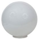 Lexan24w Complex Lexan Globe White Sphere Unbreakable Polycarbonate With Neck