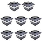 Lhw01i0xyp General Pack Black Outdoor Garden Solar Led Post 714169239729