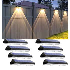 Ip65 Lianglome 445008167158 Solar Fence Lights Outdoor - 2700/4000/6000k 3 Mode Waterproof
