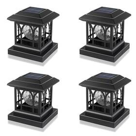 Sl1688 Liefgarden Solar Post Cap Lights Outdoor Fits 3.5x3.5 4x4 4.5x4.5 5x5 Wooden Fence Deck