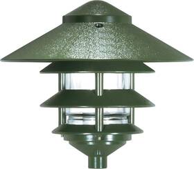 Lighting 313051547531 76/636 One 2 Louver Hood Outdoor Pagoda Landscape Pathway Light 3 Tier-large G