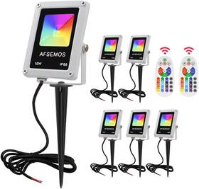 Lighting 705353617430 Landscape 10w Rgb Lights 12v Low Voltage Led Light