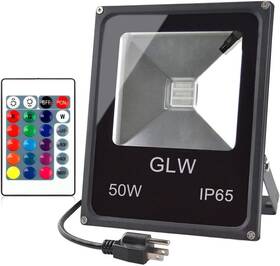 Fmw-r007-50w Lighting Fba Rgb Led Flood Lights 50w Outdoor Super Bright Spotlight High Power 16 Colors Rem