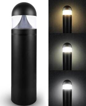 Lighting Labs 2003a-665 Lightinglabs Led Bollard Landscape 10 Watts 26 Inch 3cct 5000k 120-277v