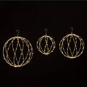 Lightshare 445021249206 12 In 16in 20in 248led Light Ball Pathway Lights White Sphere Fold Flat Me