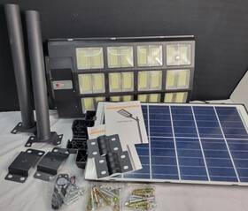 La088w-2 Liliq 2 Pack Solar Street Lights Dusk To Dawn Motion Sensor And Remote