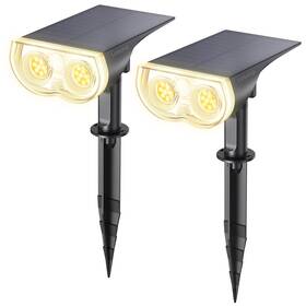 Ip67 Linkind 791378856206 Starray Solar Spot Lights Outdoor Waterproof Dusk-to-dawn Landscape Spo