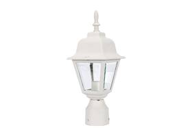 Lit-path 705604491154 Outdoor Post Lighting Fixture Pole Lantern E26 Medium Base Max 60w Aluminum