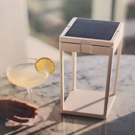 Litehouse 009900602387 New Luxury Metal Solar Lantern