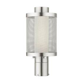 Livex 847284066335 Lighting 20684-91 1 Light Brushed Nickel Post