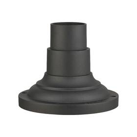 78216-14 Livex 847284090835 Pier Mount Adapter Textured Black