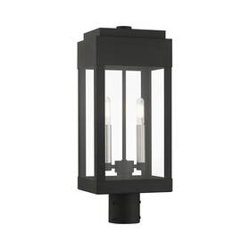 21236-04 Livex Lighting - York 2 Light Outdoor Post Top Lantern In Modern Style 6.13