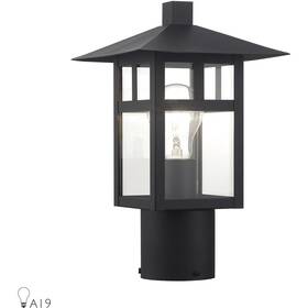 21324-14 Livex Lighting Crestlake Post Light Or Accessories Textured Black