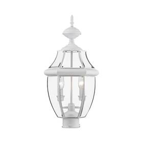 2254-03 Livex Lighting - Monterey 2 Light Outdoor Post Top Lantern In Traditional