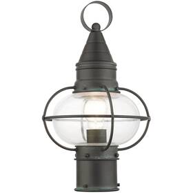26902-61 Livex Lighting Newburyport Post Light Or Accessories Charcoal