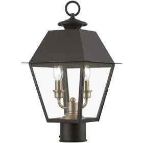 27216-07 Livex Lighting Wentworth Post Light Or Accessories