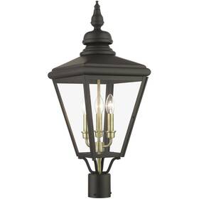 27375-07 Livex Lighting Adams Post Light Or Accessories