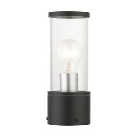 71924-14 Livex Lighting 71924 Atlantic 9 Inch Tall Post Light - Textured Black / Antique