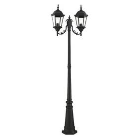 7554-14 Livex Lighting - Hamilton 2 Light Outdoor Post In Style 9.5 Inches