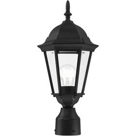 7558-14 Livex Lighting Hamilton Post Light Or Accessories Textured Black
