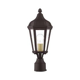 76184-07 Livex Lighting - Morgan 1 Light Outdoor Post Top Lantern In Traditional Style