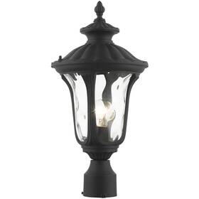 7855-14 Livex Lighting Oxford Post Light Or Accessories Textured Black