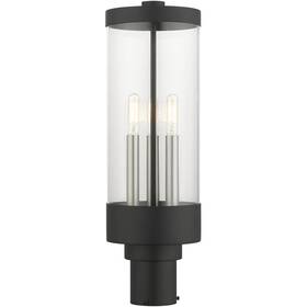 Livex Lighting 847284079816 20728-14 Hillcrest Post Light Or Accessories Textured Black