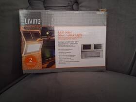3908381 Living Accents 81794-1 Silver Solar Powered Led Up Light 8-pack