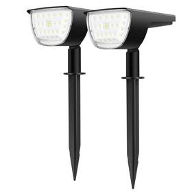Ip65 Ljg 617201844281 Solarek 32 Leds Solar Landscape Spotlights Waterproof Lights Auto On/