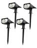 Ll-cm12 Leds Solar Landscape Spotlights Waterproof Pack Cold White