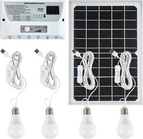 53440 Lovefindahome Solar Powered Indoor And Outdoor Pendant Lights With 4 Led Bulbs Each 5m Cord Wa