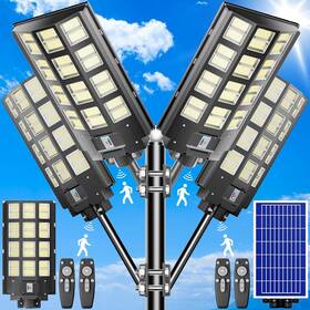 Bmw24-4p Loyoele 9000w Solar Street Lights Outdoor 240000 Lumens 9500 Black