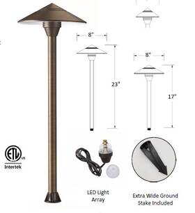 Bp166bz-2 Ltn 852140007872 Brio Collection Led Path Light Low Voltage