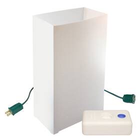 Lumabase 715844322101 32210 Luminaria Kit White