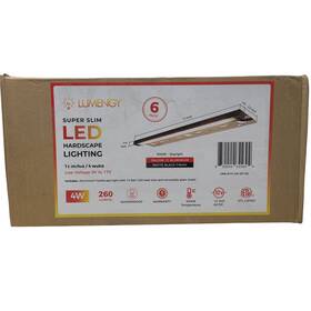 Lma-a13-4w-6p-sk Lumengy 6-pack Led Hardscape Lighting 13 Inch 4w 260 Lumens 5000k Daylight Ip65 Etl