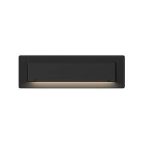 Lumlab Molds-12lst-004-00 11 Inch 12v Black Low Voltage Led Landscape Light Sleek Outdoor Deck Wall Patio Lamp