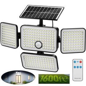 000009sl250219um Lumllsaji L Mpara Solar Luces Para Exterior Patio Con Sensor De Movimiento Control Remoto