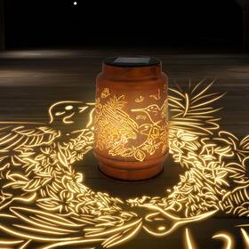 Yf-sl-13 Lumsoloire Solar Lanterns Outdoor Waterproof Hummingbird Decorations Garden Decor Sola