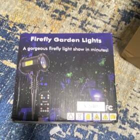 X-54p Lunmore Firefly Garden Lights Projector Ip65 Waterproof Remote