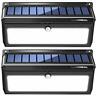 Lusl100led2pus Solar Step Lights Outdoor Super Bright Led Waterproof 709016932496