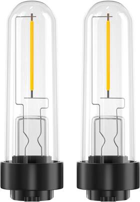 Lusta Led Co. Ltd Eu-hdy-3373-2-ww-f-fba Solar Garden Light Replacement Bulbs Warm White 3000k 0.5w Outdoor Fence