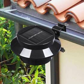 6951301189 Lutec Led Solar Gutter Light Waterproof Garden Yard Fence Stair Pool Wall Lamps 6pcs