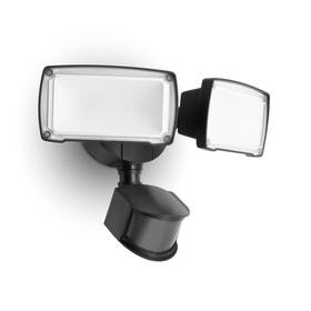 7635401012-b Lutec 32w 3000 Lumen Led Motion Activated Integrated Dual-head Floodlight