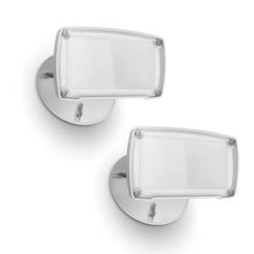 7635407053 Lutec 2 Packs 14w Led Flood Light Outdoor 1300lm 5000k Singlehead Floodlight