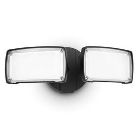 Lutec 939412010632 Led 3500 Lumen 32w 5000k Integrated Dual-head Floodlight Outdoor Dusk To Dawn