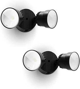 P6221b Lutec 939412043067 2 Packs 2000 Lumen 18 Watt 28 Led Dual-head Flood Light Outdoor