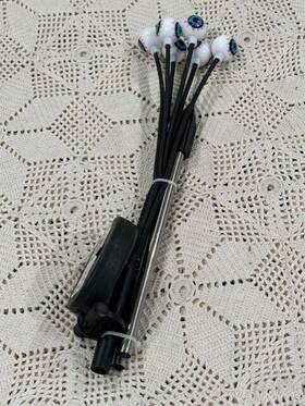 Lux 850027147819 Landscape Eye Balls Solar Halloween Yard Stake Light Orn. Decoration