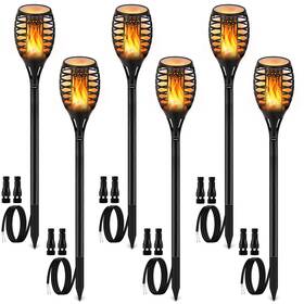 Ly-tl6p Luye Low Voltage Landscape Torch Lights Outdoor Wired Led Torches Pathway Lig