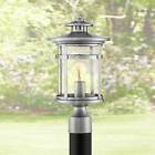 Lv02044p-392 Franklin Iron Works Callaway High Chrome Outdoor Post 736101946557