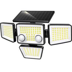 Ip65 Lywalt 792933264634 Lights 3000lm 188 Led Motion Sensor Outdoor 4 Heads Waterproof Pow
